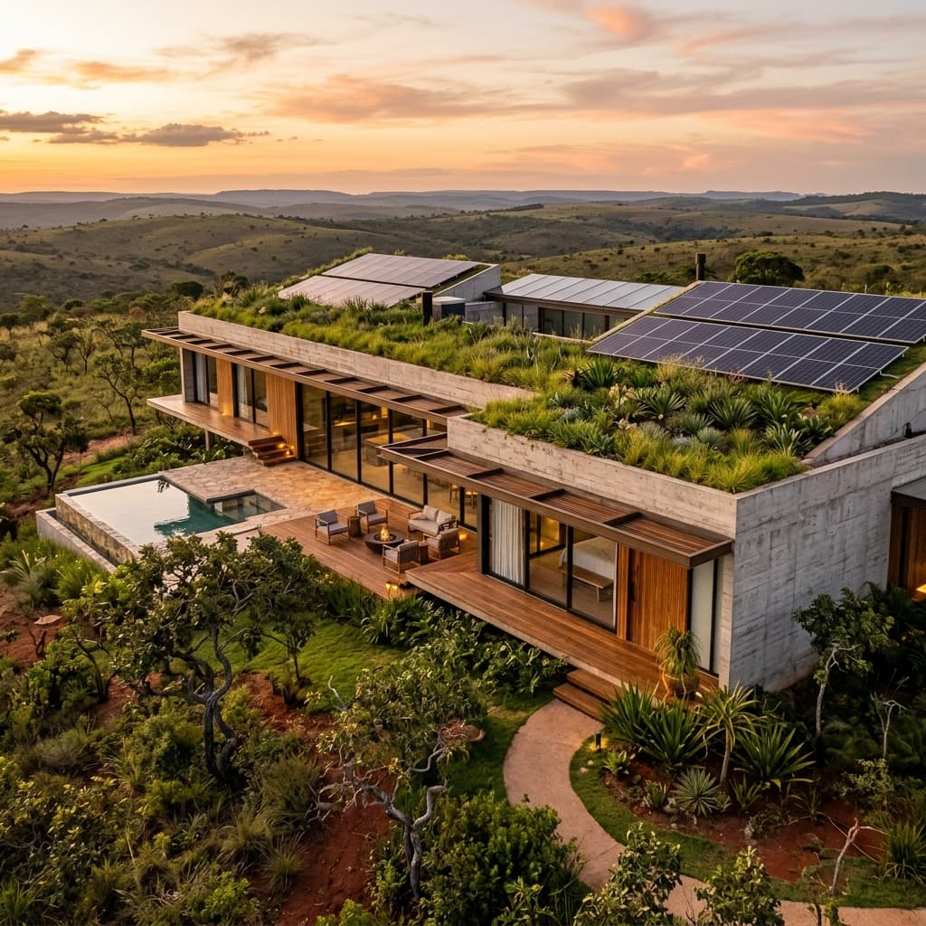 Inovação e Sustentabilidade: O Futuro da Construção Civil de Alto Padrão no Cerrado
